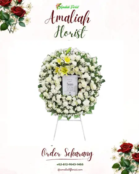 Krans Bunga Duka Sukadana Udik